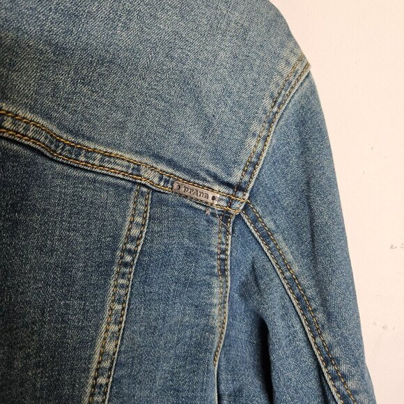 PrAna Women's Denim Jacket Button up Classic Jean‎ Size S - Picture 3 of 9